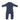 Costume en laine, taille 68/74, bleu marine